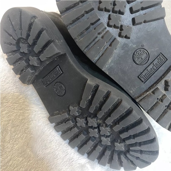 Timberland Premium 6" Black Nubuck Leather Waterproof Insulated Boot Toddler 11M - Picture 14 of 14